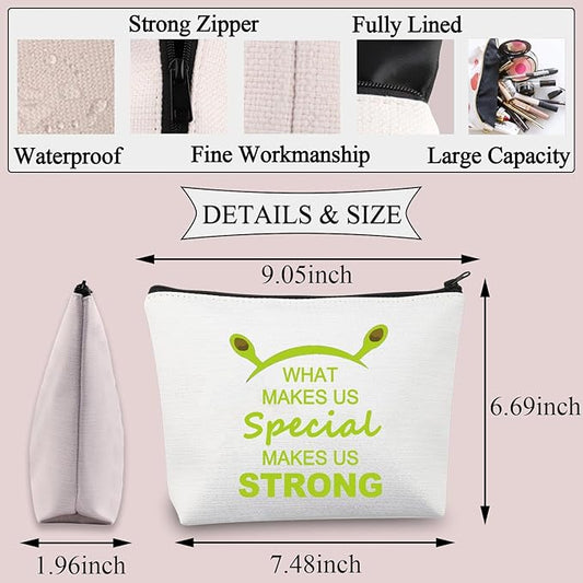 BDPWSS Monster The Musical Gift Monster Movie Makeup Bag What Makes Us Special Makes Us Strong Musical Theatre Gift (Makes Special)