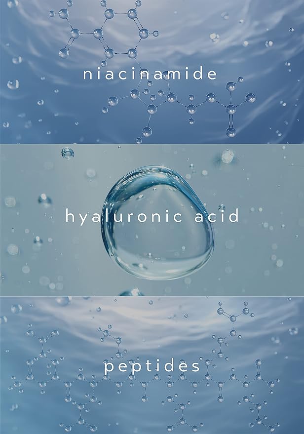 Nothing Fits But Aqua Bomb Soothing Relief Multi Peptides & Hyaluronic Capsule Moisture Serum. 1.4 Fl Oz/40 ml