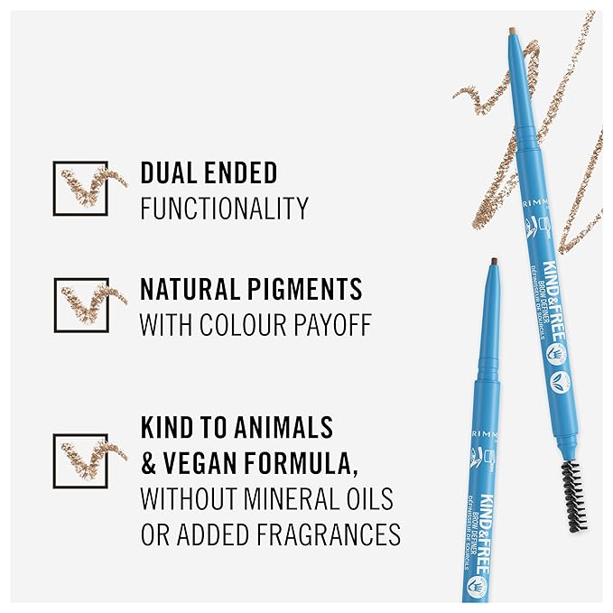 Rimmel Kind & Free Brow Definer, 006 Espresso