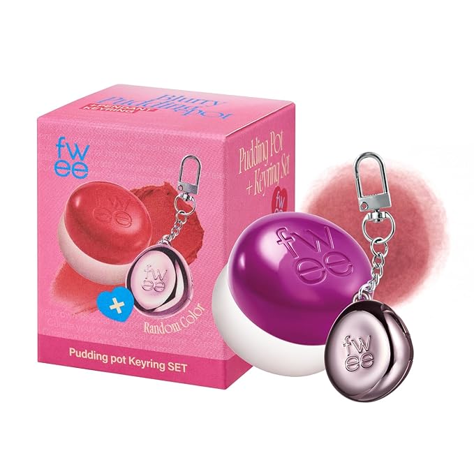Blurry Pudding Pot + Keychain SET | Airbrushed Blush & Lip, Buildable Pigment, Long-lasting, Lightweight, Easy to Blend, Natural Soft Matte Finish Makeup β Hurt (Mauve Brown) | 0.17 oz