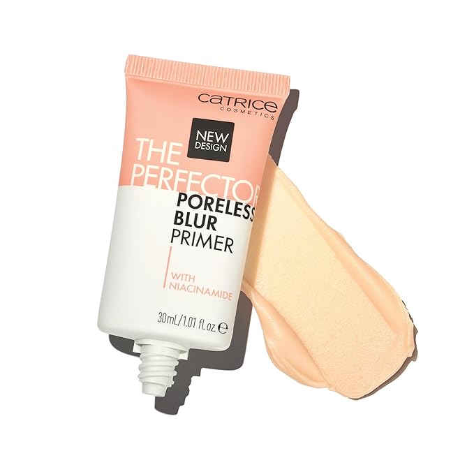 Catrice | True Skin Foundation 15 & The Perfector Poreless Blur Primer Bundle | Full Coverage Makeup | Vegan & Cruelty Free