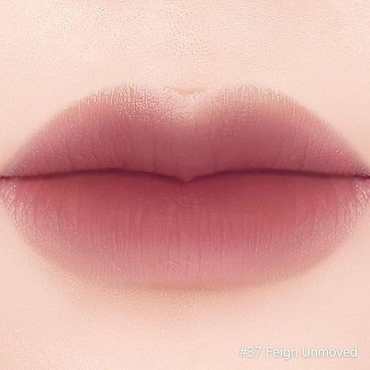 BBIA Last Velvet Lip Tint - Soft & Creamy Matte Finish Lip Stain, Blur Effect with Velvety Texture, Long-Lasting, High Pigment, Lightweight, Non-Drying, Korean Lip Makeup (37 FEIGN UNMOVED)