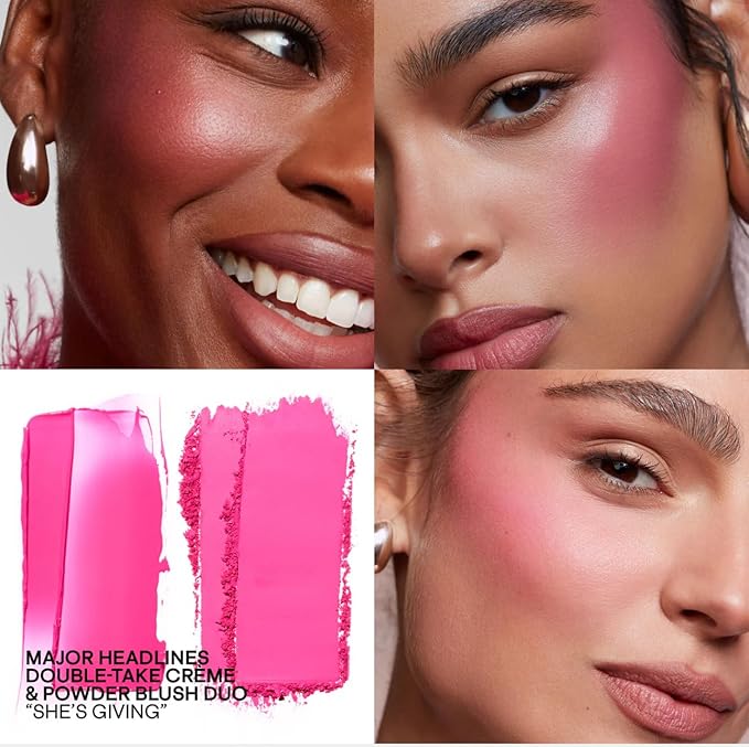 PATRICK TA Major Beauty Headlines - Double-Take Crème & Powder Blush (She's a Doll)