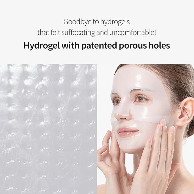 BENTON Hydrogel Collagen Face Mask Overnight Hydrolyzed Cooling All in One Care β Pore Minimizer Hydrating Brightening Anti-Aging Firming Improves Skin Texture Korean Skin Care for sensitive 27gX4EA