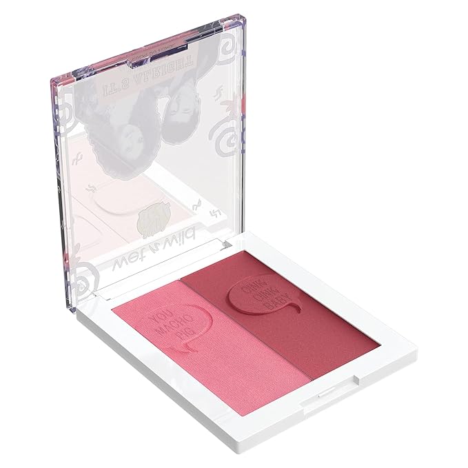 wet n wild Saved By The Bell Highlighter & Illuminator Glow Face Duo, Buttery Soft Shimmer Powder, Buildable & Blendable Radiance, Infused with Micro-Fine Pearls, Cruelty-Free β It's Alright