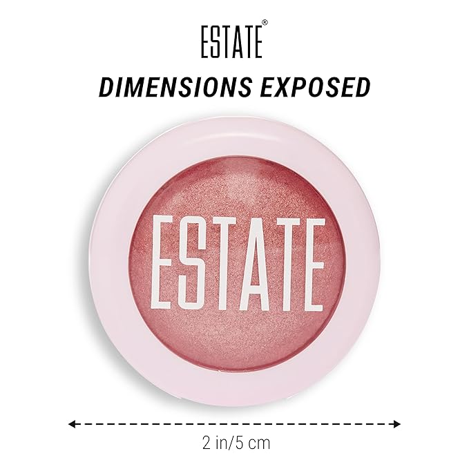 Estate Cosmetics Dew Me Baked Highlighter β Cheek, Eyes & Face Pressed Powder β 3 g (0.1 oz) (Exposed)
