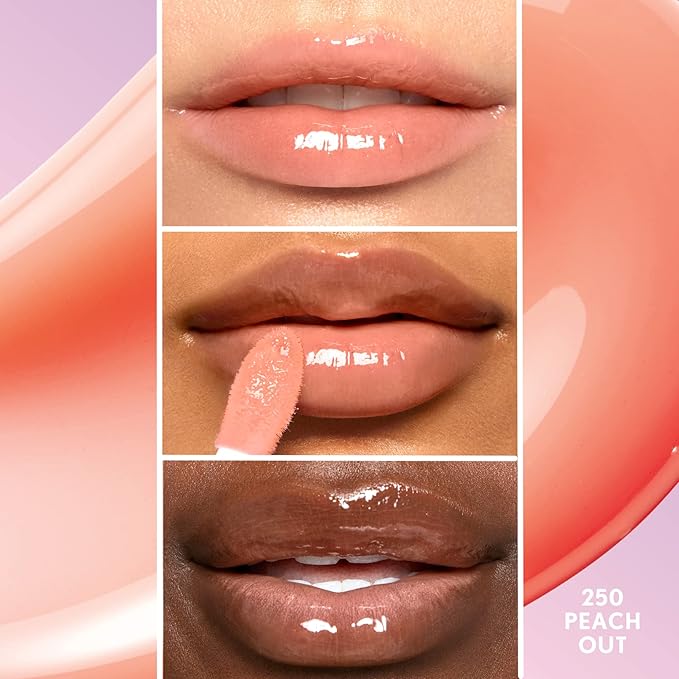 COVERGIRL Clean Fresh Yummy Gloss β Lip Gloss, Sheer, Natural Scents, Vegan Formula - Peach Out!