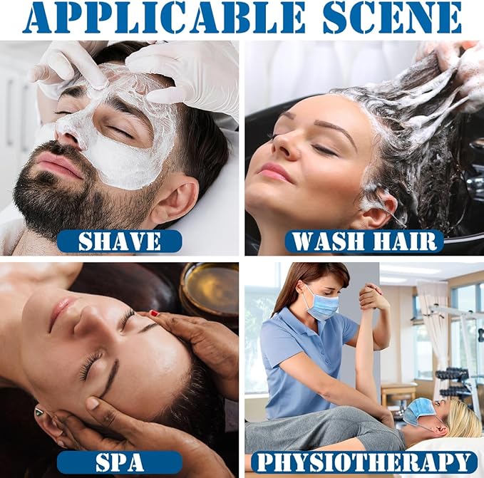 DOITOOL Shampoo Bowl Head Rest Salon Sink Neck Cushion Soft Silicon Shampoo Bowl Neck Rest Pillows Hair Washing Sink Support for Salon Accessories Hair Spa Washing Basin