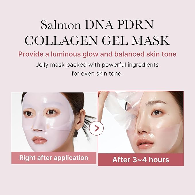medicube Salmon DNA PDRN Pink Trio Set: Salmon DNA PDRN Pink Peptide Serum and Salmon DNA PDRN Pink CICA Soothing Toner and Salmon DNA PDRN pink collagen jelly gel mask (4ea)