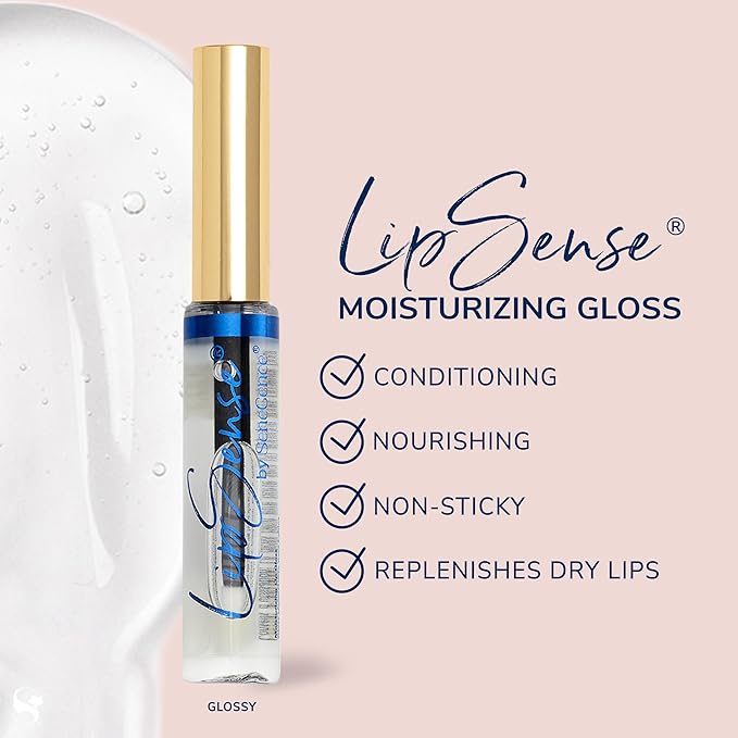 SeneGence LipSense Moisturizing Gloss β Hydrating, Long-Lasting Gloss with Shea Butter & Vitamin E, Vegan & Paraben-Free