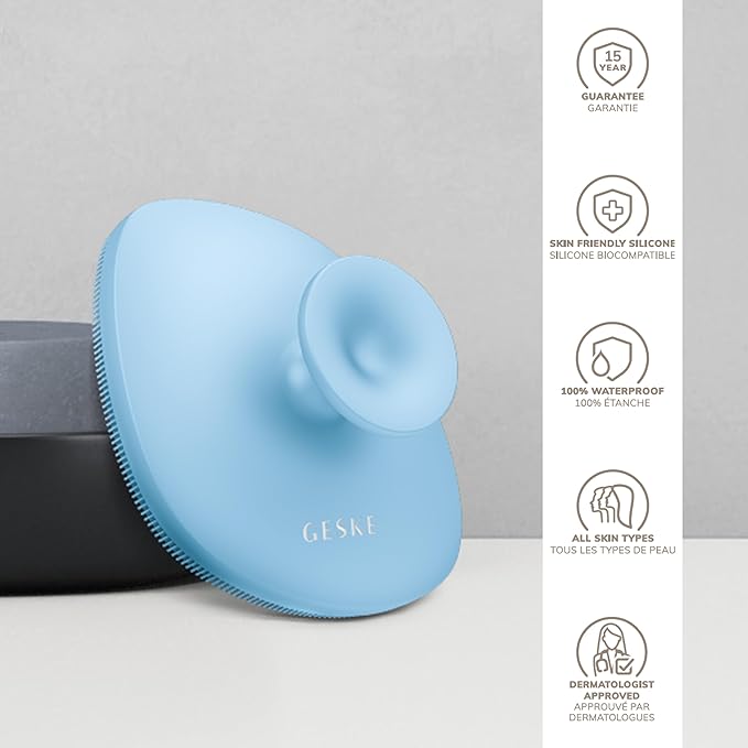 Body Brush | 4 in 1 | Cleansing Brush for The Entire Body | Professional Deep Cleaning | Soft Silicone Bristles | Ergonomic Two-Finger Design | Cleanses & Massages