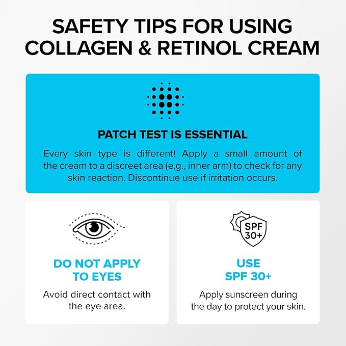 SimplyVital Collagen, Retinol & Hyaluronic Acid Cream - Anti-Aging Retinol Cream for Face, Neck & DΓ©colletΓ© - Made in USA - Daily Moisturizer Face Cream - 3.38 fl oz