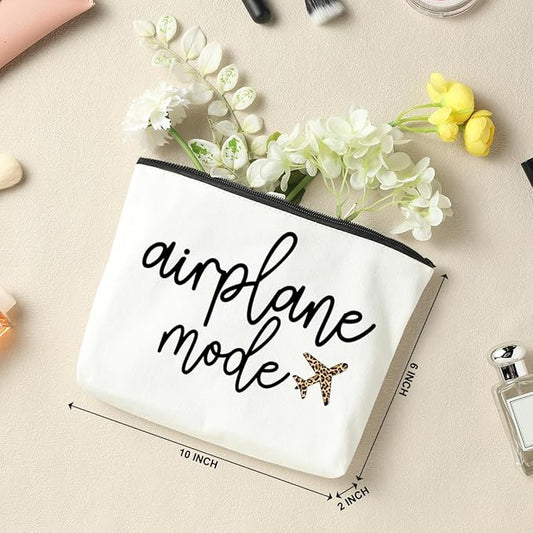 6 PCS Travel Gifts for Women - Girls Trip & Weekend Bags for Women Traveler Sister Besties Vacation Holiday Bachelorette Party Cosmetic Bag