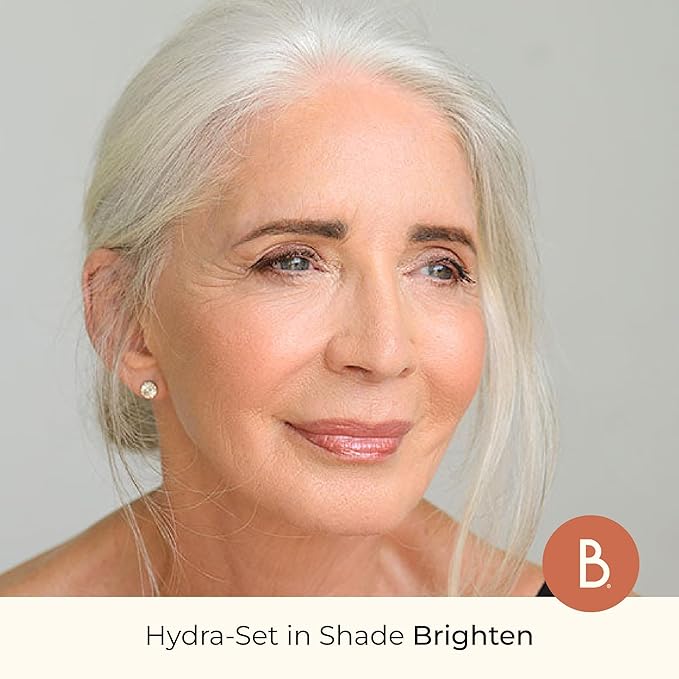 Beauty For Real Hydra-Set Translucent Finishing + Brightening Powder, Translucent 2 - Invisible, Weightless Finish - 16-Hour Wear & 24-Hour Shine Control - With Niacinamide & Vitamin E - Talc Free