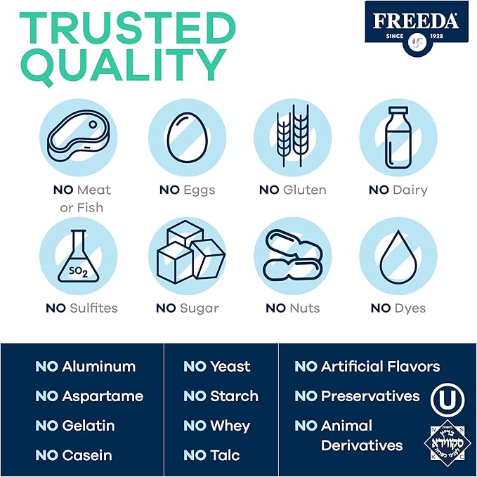 FREEDA Melatonin 2mg Sugar-Free Chewables β Natural Sleep Aid for Adults & Kids β Vegan, Kosher, Gluten-Free, Non-GMO, Easy Bedtime Support β 240 Tablets