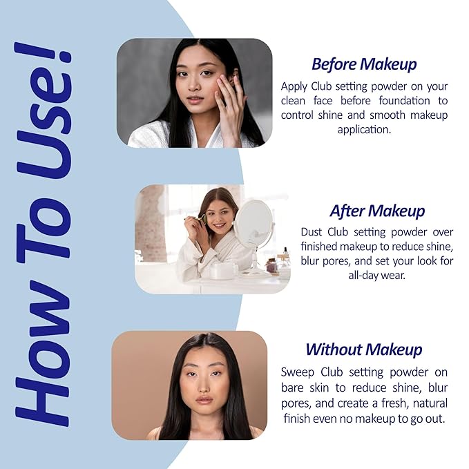 Suppin Setting Powder & Hydrating BB Cream, Pressed Powder with Skin-Smoothing Amino Acid 0.87 Fl Oz+ Lightweight Makeup Foundation Moisturizer Cream with Botanical Extract Formula 1.06 Oz