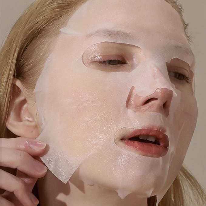 MOTHER MADE Glowing Glass Skin Hydrating Snail Deep Collagen Face Masks Set of 20 EA, with Niacinamide 2%, Vitamin E, Facial Mask for Dry, Sensitive Skin, Self Care, Korean Skincare