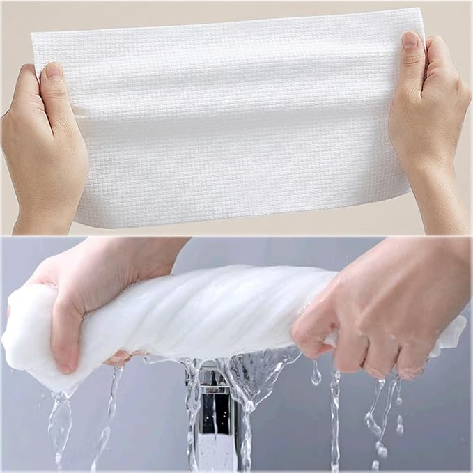 ClearFace Sensitive Skin Face Towels β Biobased Makeup Remover and Dry Wipes, Compact Travel Pack