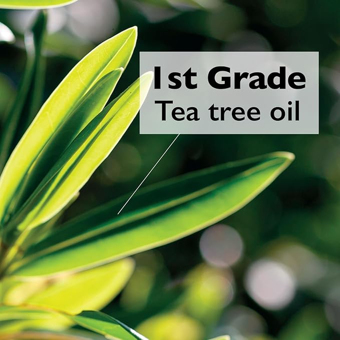 Teatree oil Roll-On 100% Spot Care for Acne Treatment - Gentle on Sensitive Skin, Targets Acne Pimples, Blemishes, and Zits. Face and Skin Spot Care Treatment for Acne, 0.18oz.