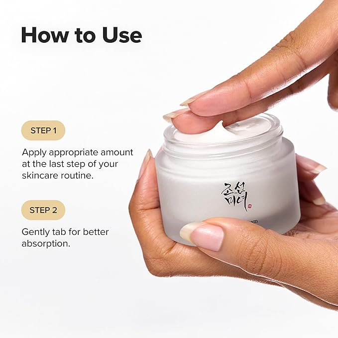 Beauty of Joseon Dynasty Cream Hydrating Face Moisturizer for Dry, Sensitive Skin, Korean Skincare for Men and Women 50ml, 1.69 fl.oz.