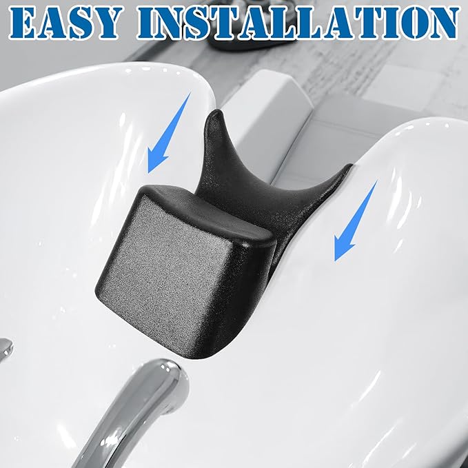 Healifty Shampoo Pillow Shampoo Bowl Neck Pillow Shampoo Neck Rest Cushion Shampoo Bowl Pillow Washing Sink Neck Cushion Hair Washing Head Rest Shampoo Buddy pu Shampoo Chair Neck Guard