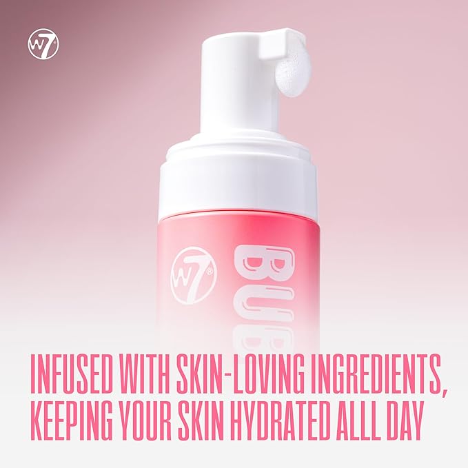 W7 Bubble Base Foaming Primer β Hydrating, Skin-Perfecting Makeup Base for a Smooth & Flawless Finish β Infused with Hyaluronic Acid & Aloe Vera to Nourish and Prime the Skin