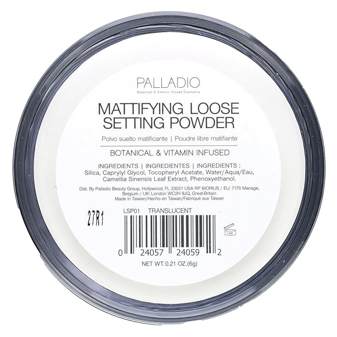 Palladio 4 Ever+Ever Mattifying Loose Setting Powder (Mattifying Powder)