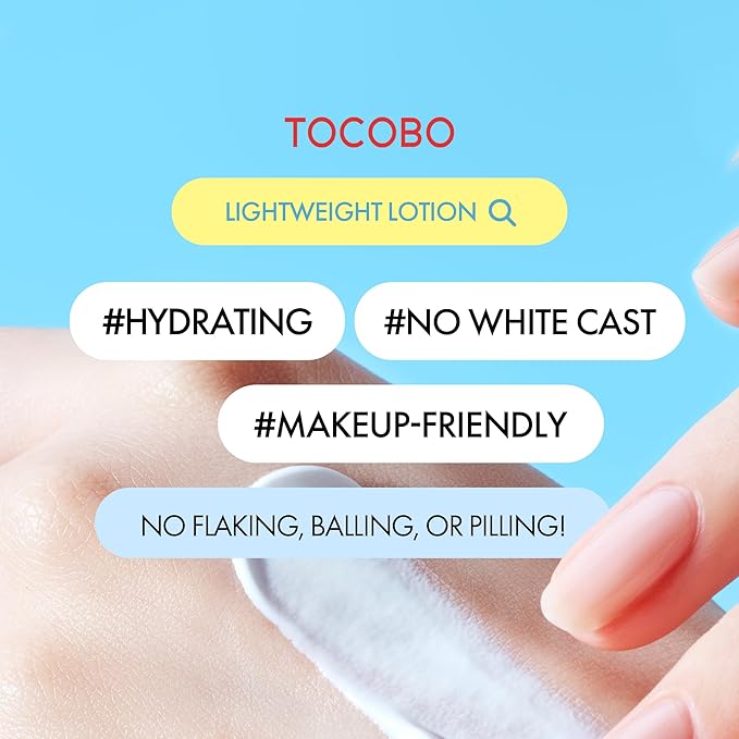 Bio Watery Sunscreen SPF 50 Broad Spectrum Korean Facial Sun Cream with Hyaluronic Acid - Lightweight Daily Face Sunblock Lotion - Vegan, Hypoallergenic, Oxybenzone-Free 1.35 fl oz