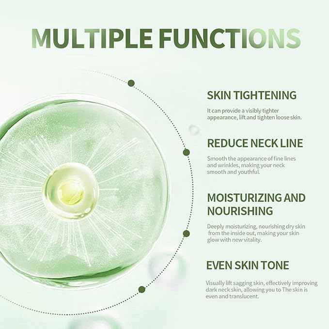 Tighten and Lift Neck Cream,Advanced Anti-aging Neck Cream,Even Skin Tone,Hydrate and Smooth Neck,Hydrating Neck Cream for Fine lines, Loose & Sagging Skin On Face,Neck