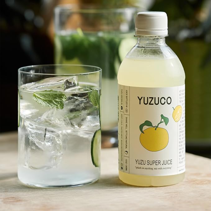 YUZUCO - Yuzu Super Juice - 4 Pack - 12oz - Loved by Chefs and Mixologists - Never Heat-Treated for Maximum Flavor and Aroma - Bottled in California
