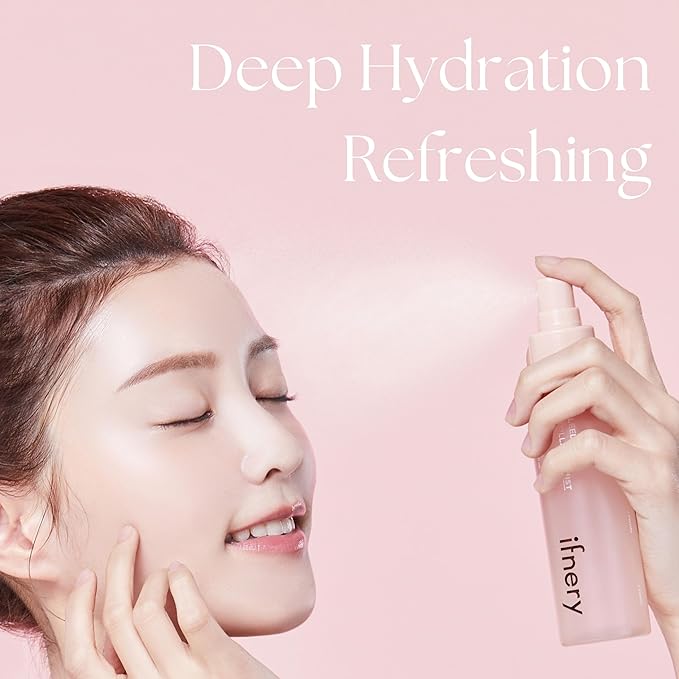 Plant derived Collagen Facial Mist Spray for dry skin, 2 layered Collagen Complex, Hypoallergenic, made in Korea, 3.38 oz