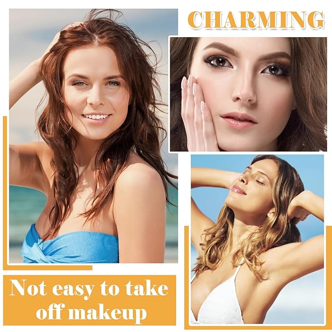 Sunscreen Setting Powder Mineral Sunscreen Powder SPF 35 PA+++ Soft Focus Matte Long Lasting Concealer Brighten Oil Control Powder Makeup For Natural Flawless Face #01 Translucent
