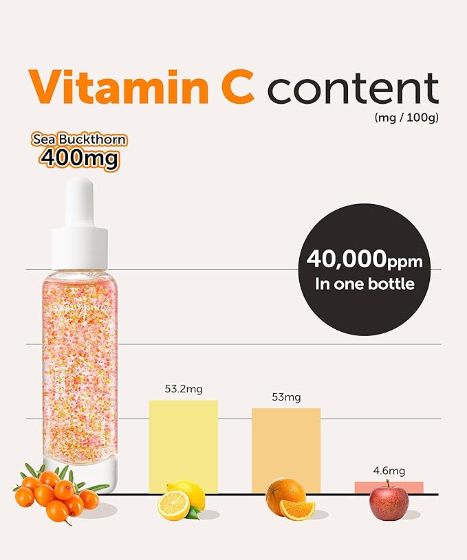 SERUMKIND Vitamin C Serum for Korean Face Skincare β Brightening for Dark Spots, Pore Refining, Discoloration Correcting β With Niacinamide β Reduces Fine Lines and Wrinkles