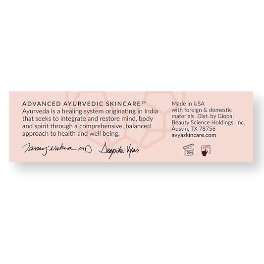 AVYA SPF 40 Sheer Tinted Moisturizer with Hyaluronic Acid & Green Chai β Advanced Ayurvedic Skincare Treatment for Balanced and Brighter Skin/Medium Skintones Shade #2 (0.34oz/10ml)