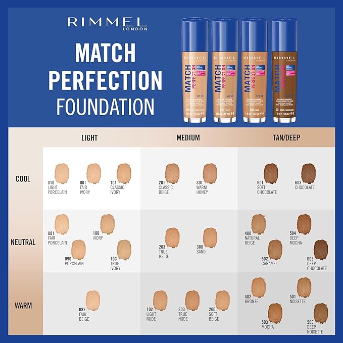 Rimmel London Match Perfection Spf20 300 Sand