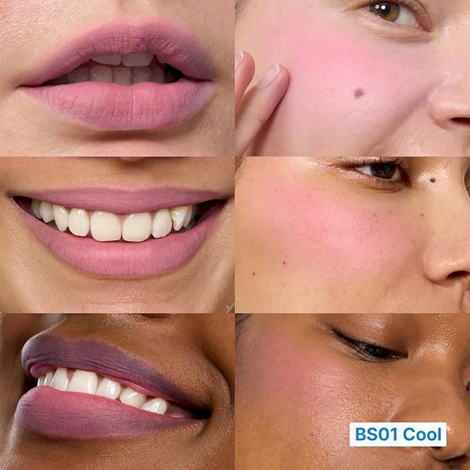 Blurry Pudding Pot + Keychain SET | Airbrushed Blush & Lip, Buildable Pigment, Long-lasting, Lightweight, Easy to Blend, Natural Soft Matte Finish Makeup β Cool (Lavender Pink) | 0.17 oz