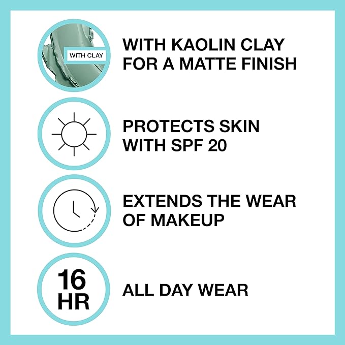 Maybelline Fit Me Matte + Poreless Liquid Foundation + Fit Me Mattifying Primer Makeup Bundle, Includes 1 Foundation in Mocha and 1 Primer