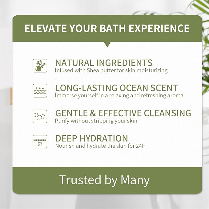 12Pcs Ocean Spa Gift Baskets for Women β Luxurious Bath & Body Set with Bubble Bath, Lotion, Spa Gifts Sets for Motherβs Day, Motherβs Day Presents for Her