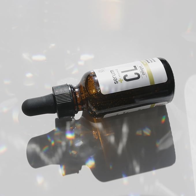 CLARA'S NEW YORK 7X Collagen Facial Serum with Ceramide, Hyaluronic Acid & Vitamin E β Firming, Hydrating, Anti-Aging Face Serum β 30ml / 1 fl oz β Made in USA