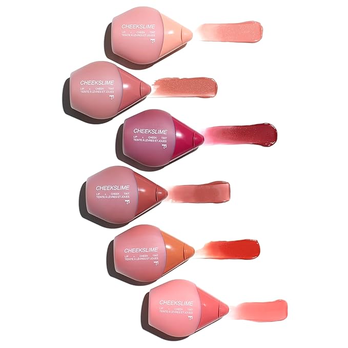 Freck Beauty CHEEKSLIME Lip & Cheek Tint - Liquid Cream Blush, High Impact Pigments, Blends Seamlessly, Dries Down to Natural Flush for All Skin Tones | ROSE BUDDY (Mauve Rose)