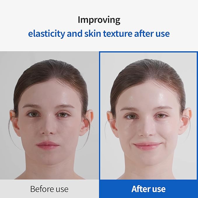 BENTON Hydrogel Collagen Face Mask Overnight Hydrolyzed Cooling All in One Care β Pore Minimizer Hydrating Brightening Anti-Aging Firming Improves Skin Texture Korean Skin Care for sensitive 27gX4EA