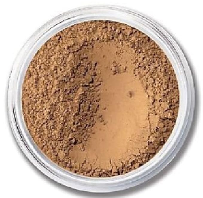 Foundation Loose Powder 8g Sifter Jar- Choose Color,free of Harmful Ingredients (Compare to Leading Mineral Foundation) (Golden Tan Matte)