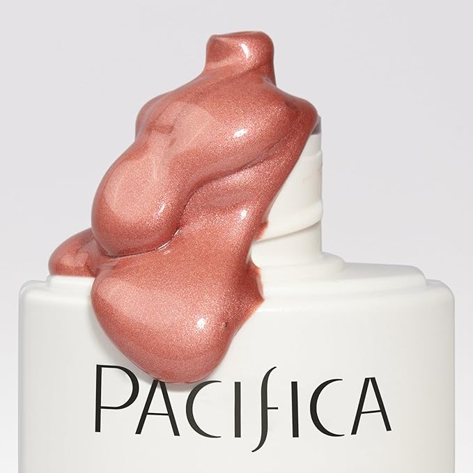 Pacifica Crystal Lit Glowy Glisten Drops β Face Makeup - Shimmery Multi-Use Liquid Blush/Highlighter for Radiant, Dewy Cheeks Luminous Glow Clean Beauty Vegan & Cruelty-Free Dermatologist Tested
