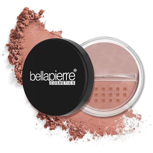 bellapierre Mineral Blush | Warm Dewy Complexion | Non-Toxic & Paraben Free | Hypoallergenic | Loose Powder - 0.3-Ounce β Autumn Glow