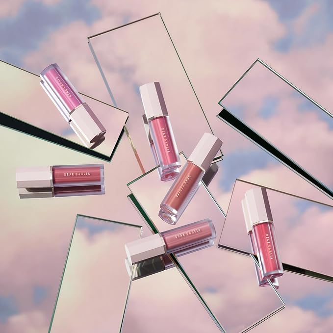 DEAR DAHLIA Petal Drop Liquid Blush – Multi-Use, High-Pigment, Lightweight & Long-Lasting, Dewy Finish, Vegan & Cruelty-Free, for Sensitive Skin, 4g – DREAMY