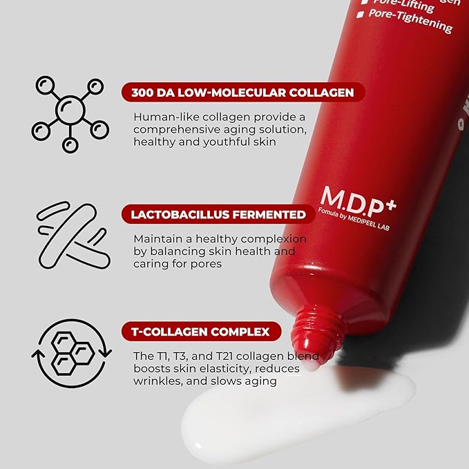 MDP+ Must Have Item Ultimate Collagen Booster Set for Neck and Face Wrinkles and Saggy Skin