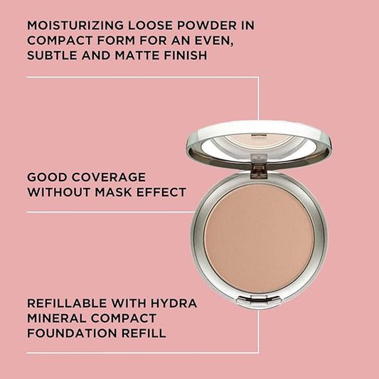 ARTDECO Hydra Mineral Compact Foundation Refill - fresh beige NΒ°70 - refillable system for Hydra Mineral Compact Foundation - good coverage without mask-like effect - makeup - powder - 0.35 Oz