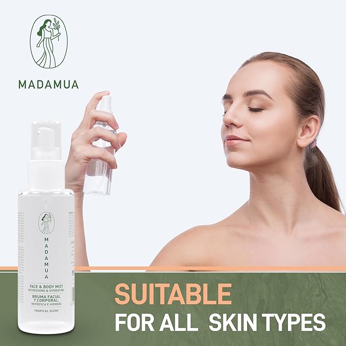 Face & Body Mist for Women - Women's Spray Lotion for Body & Hydrating Face Mist - Face Care & Facial Spray on Lotion for Very Dry Skin