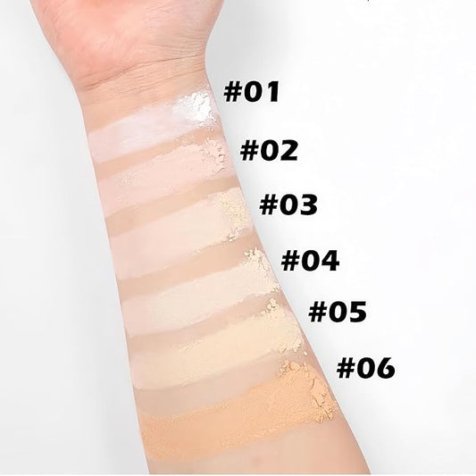 Setting Loose Powder 5 Colors Flawless Smooth Loose Finishing Powder Waterproof Long-Lasting Face Powder (Color 03)