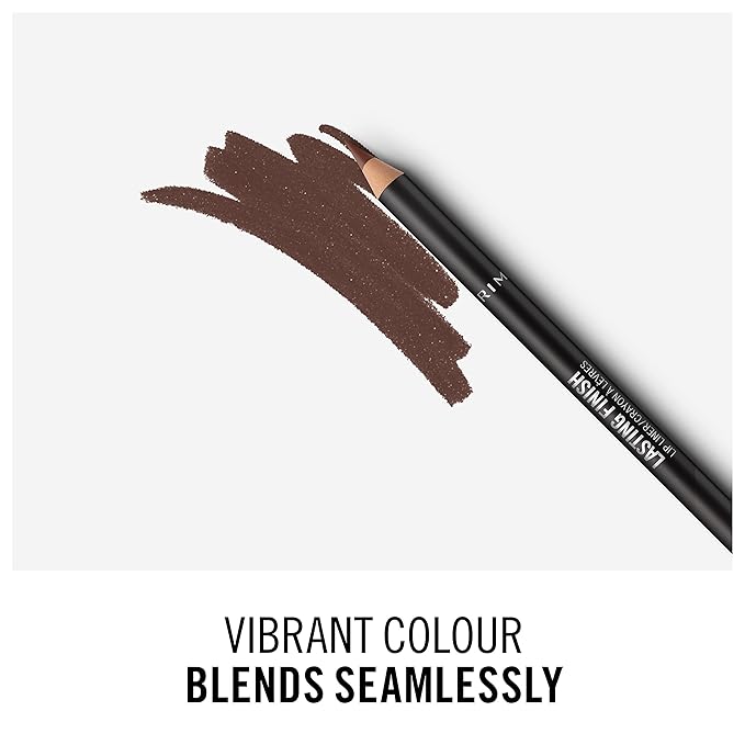 Rimmel Lasting Finish 8HR Lip Liner, 790 Brownie Pie, Pack of 1 (Pack of 2)
